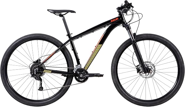Caloi Bicicleta Moab Aro 29 Tamanho 17 Câmbio Microshift 18 Velocidades Preta