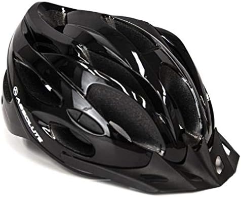 Capacete Ciclismo Bike Absolute Nero Wt032 Led Pisca Viseira (Preto, Adulto)